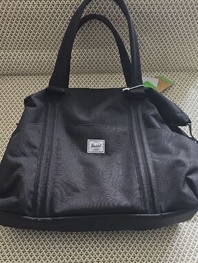 Herschel Supply Company Black Everyday Tote with Top Handles